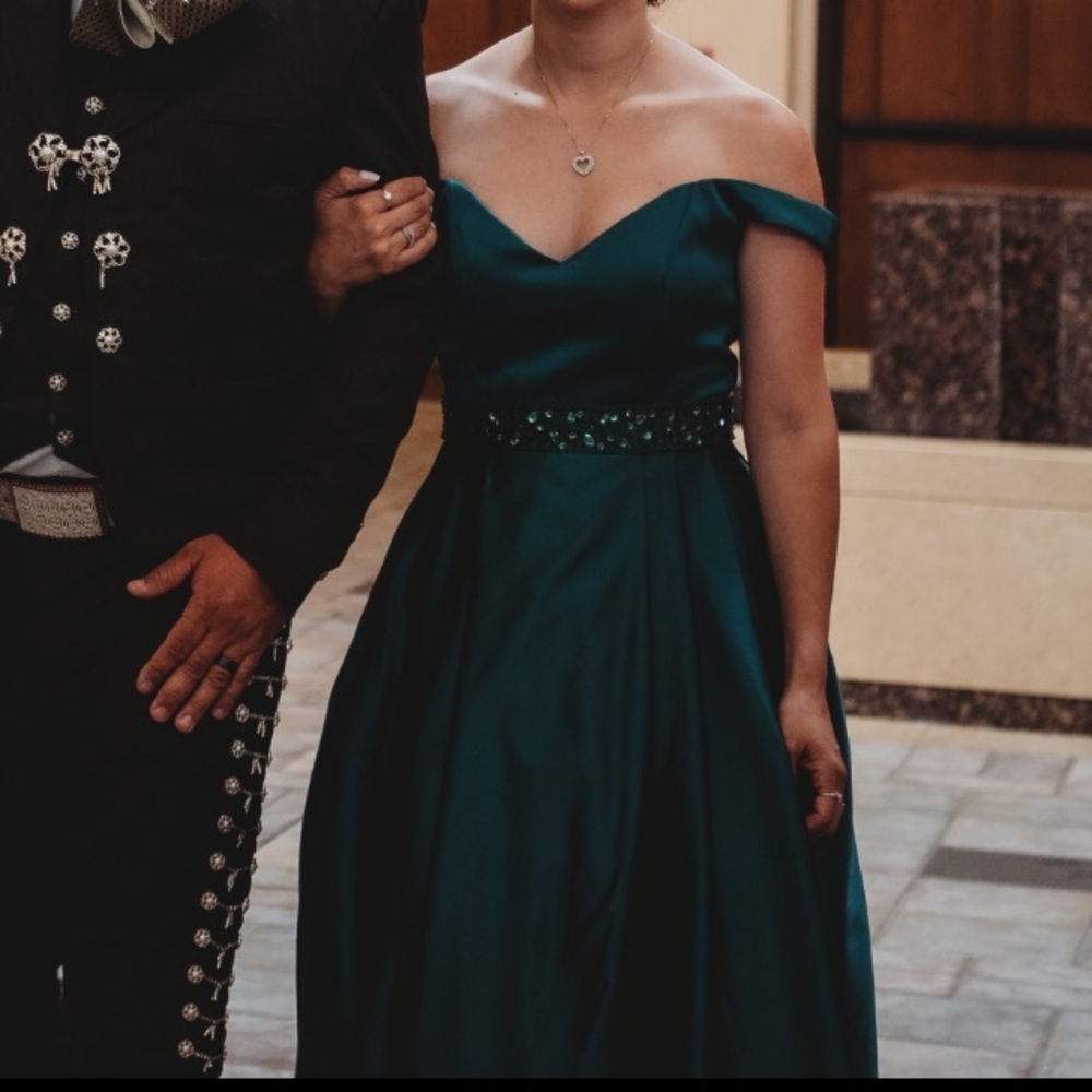 Beautiful Emerald Green Gown